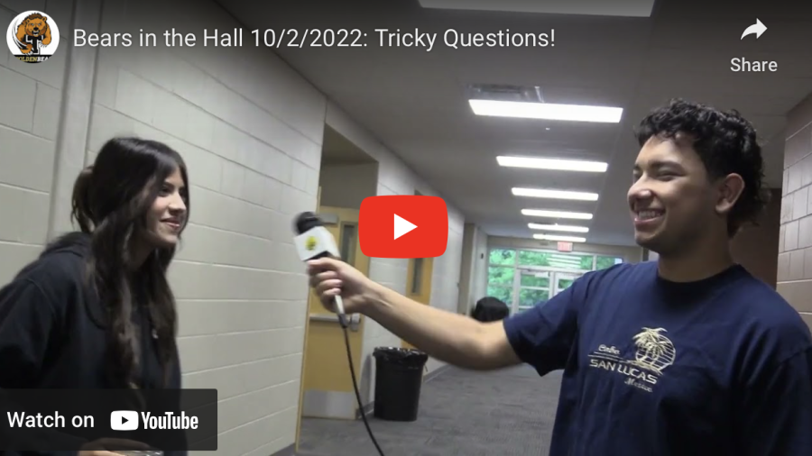 Bears in the Hall:  Tricky Questions!